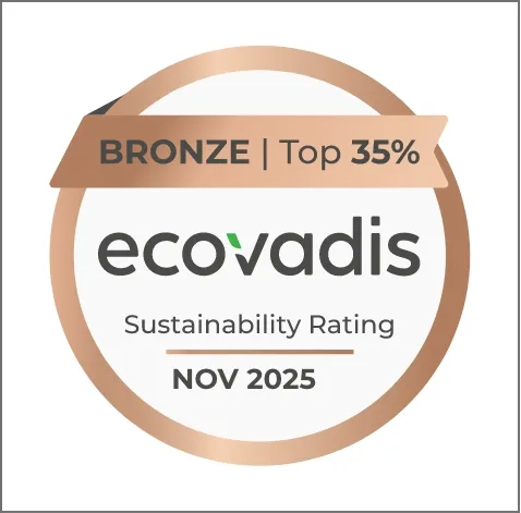 EcoVadis 社のサステナビリティ評価において「ブロンズメダル」を獲得