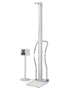 手すり付き全自動身長体重計 AD-6228A-R | エー・アンド・デイ株式会社